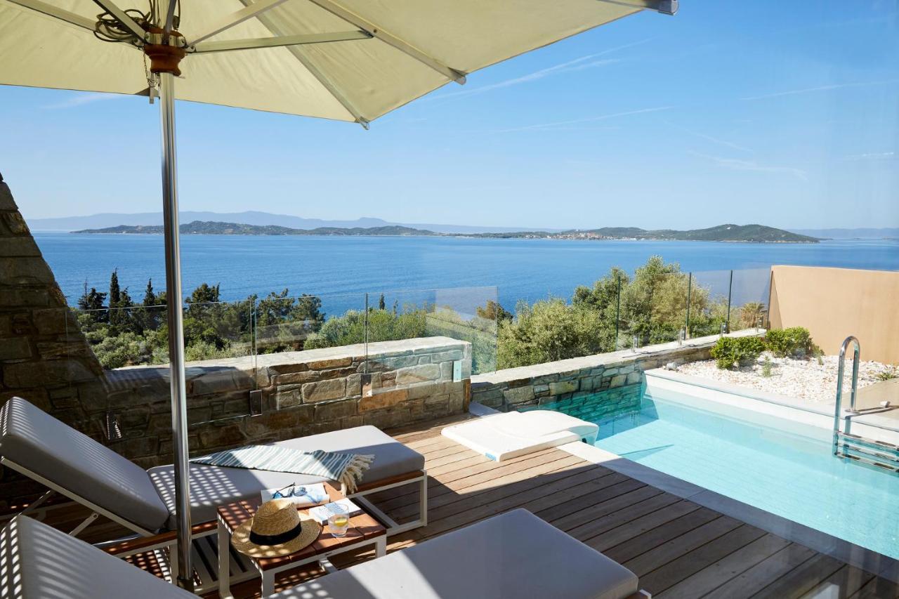 Eagles Villas - Small Luxury Hotels Of The World Ouranoupoli Bagian luar foto